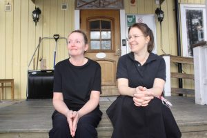 Elin Bystedt och Sandra Olsson, Kristinebergs Framtid